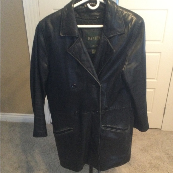 Danier Leather Jacket With Zipout Liner - Picture 1 of 16